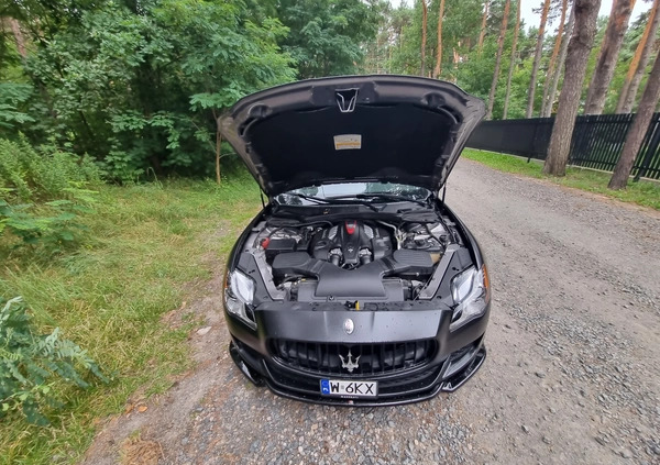 Maserati Quattroporte cena 170000 przebieg: 105264, rok produkcji 2015 z Warszawa małe 497